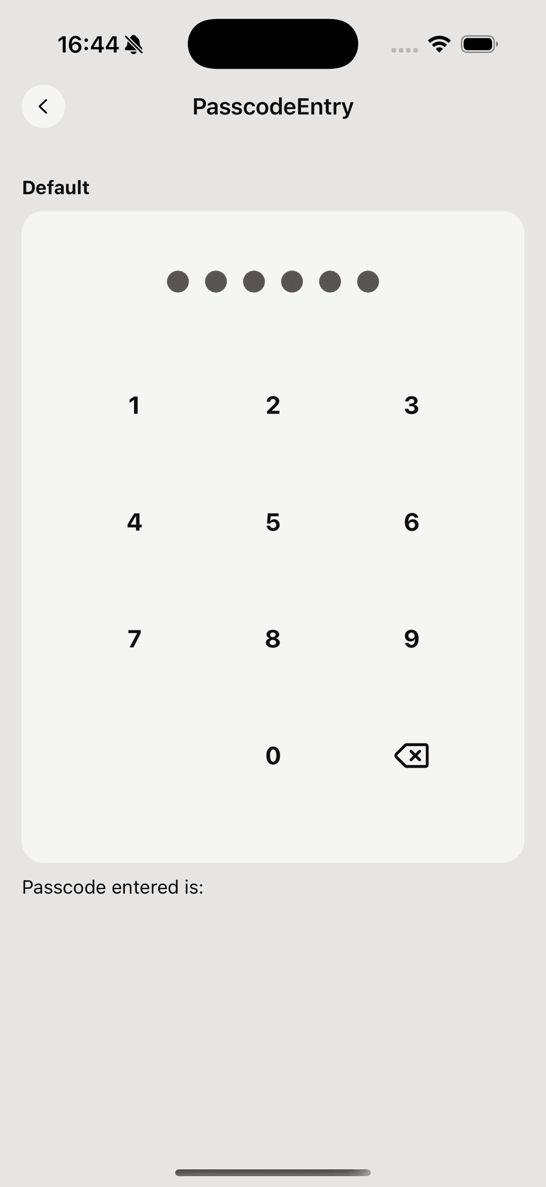 Component preview